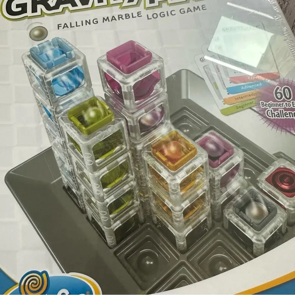 NEW!! Gravity Maze Logic Game, ThinkFun, Falling Marble, Multi-Player,‎ 8+